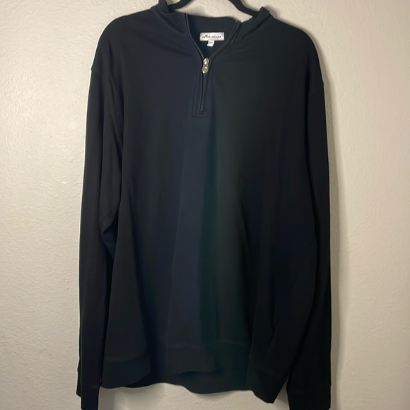 Peter Millar Other - Peter Millar Half Zip up Pull over Jacket Black Size XXL
